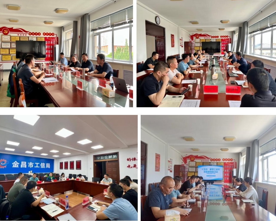 謀深謀實(shí)“十五五”規(guī)劃“三個(gè)重大”，我院邀行業(yè)專家參與座談——金昌市工信局組織企業(yè)座談會(huì)